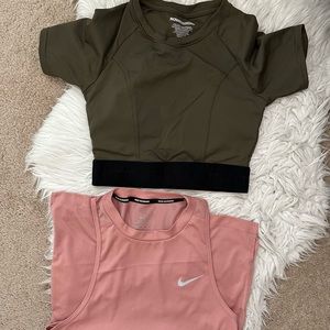 Nike and Fashion Nova Sports Top Bundle XS